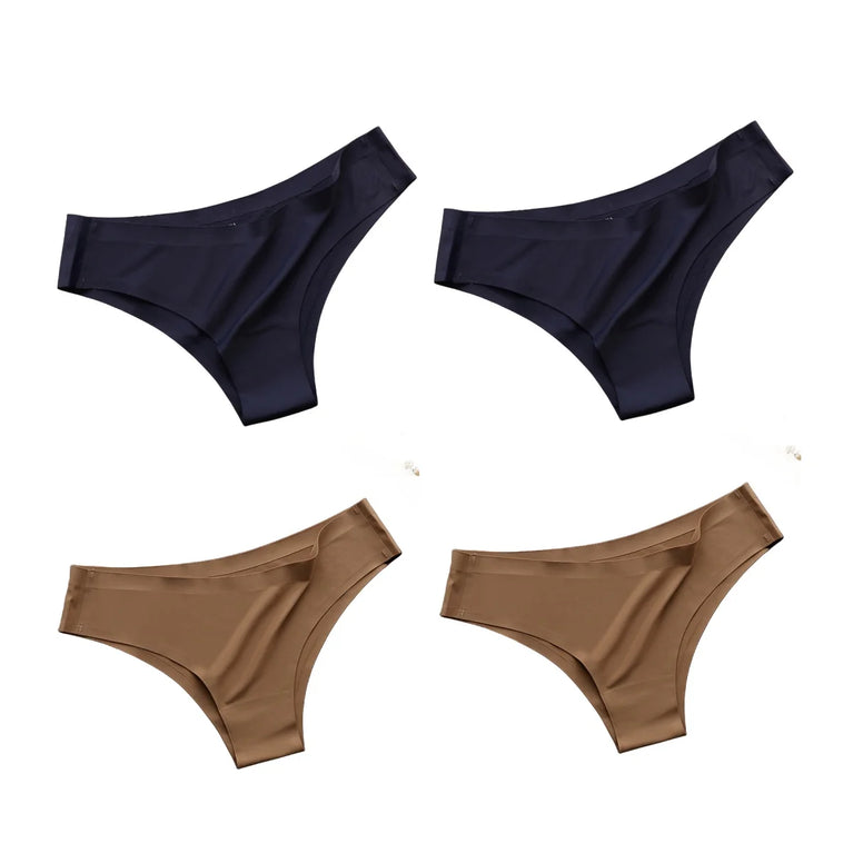 Seamless Performance Briefs – Low-Rise Invisible Support