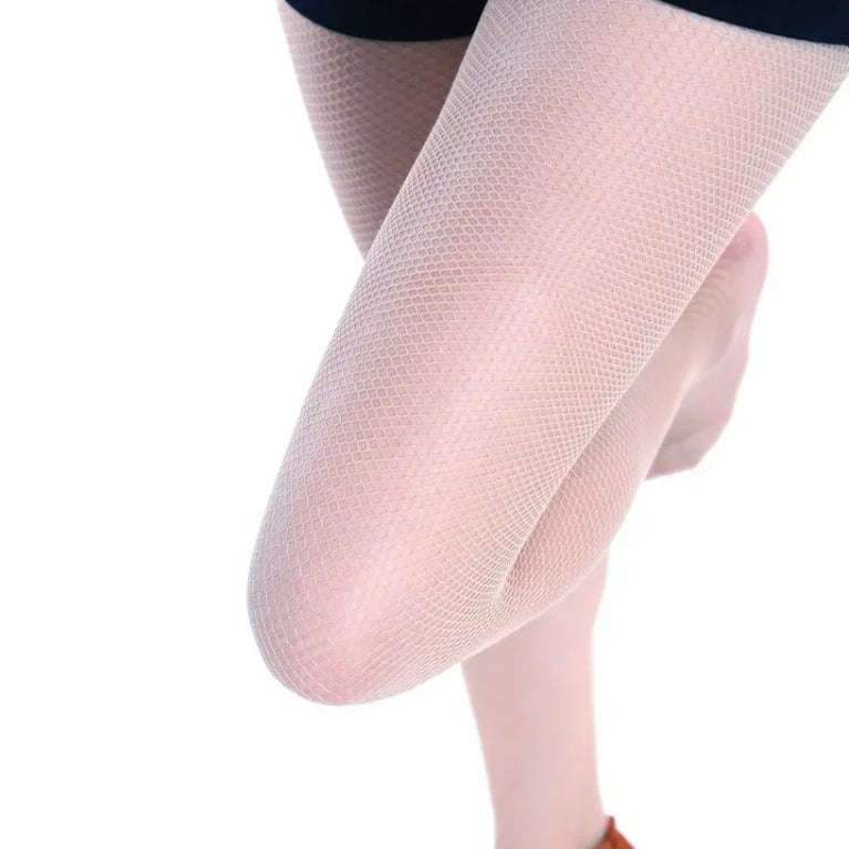 Professional Latin Dance Tights | Hard Yarn Fishnet Stockings