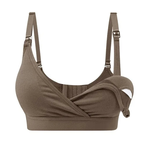 2026 Ultra-Soft Nursing Bra | Dual-Closure Maternity Fit