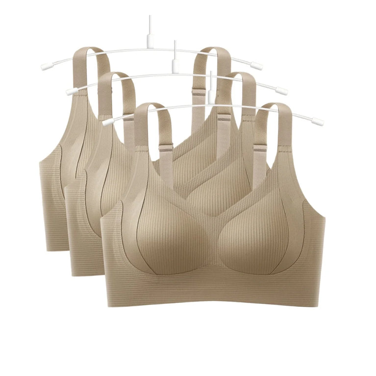 Seamless Push-Up Bra – High-Support Wireless Foundation