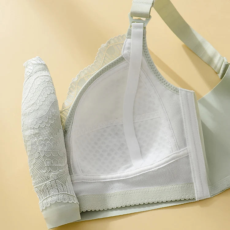 Lace Nursing Bra | Soft Cotton Maternity Comfort
