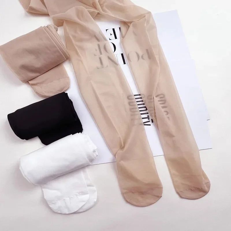 Girls' Summer Ballet Tights | Breathable Soft Kids' Pantyhose
