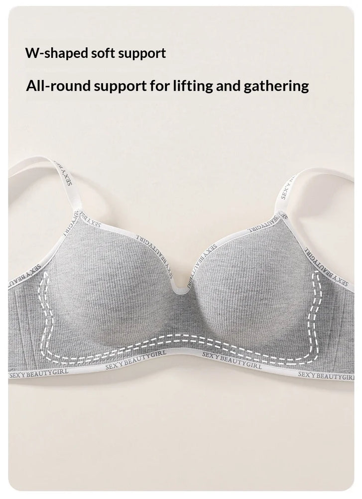 Seamless Strapless Bra – Wireless French-Style Elegance