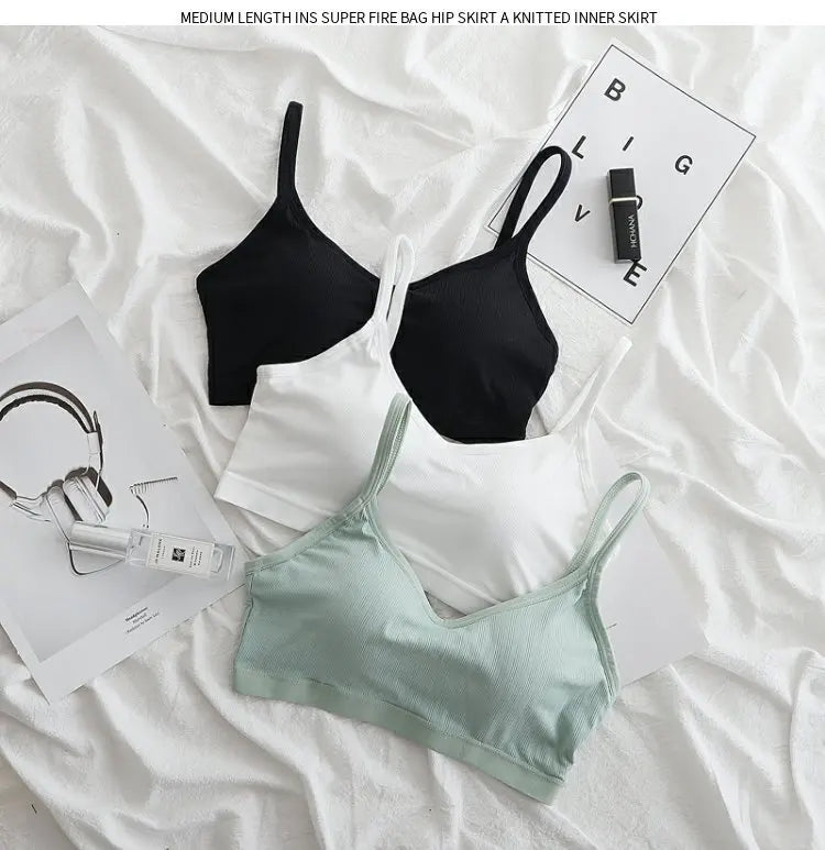 Seamless U-Shape Comfort Bra – Wire-Free Support for Young Women