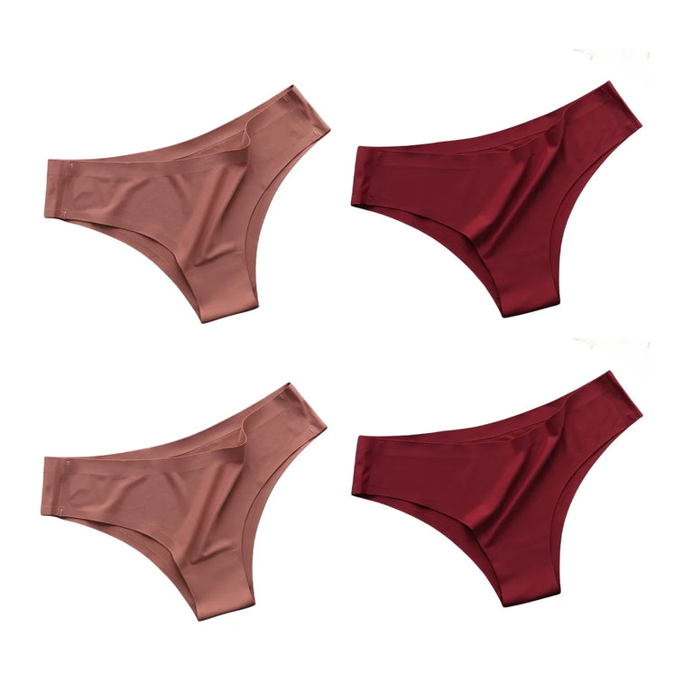 Seamless Performance Briefs – Low-Rise Invisible Support