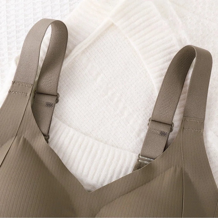 Seamless Push-Up Bra – High-Support Wireless Foundation