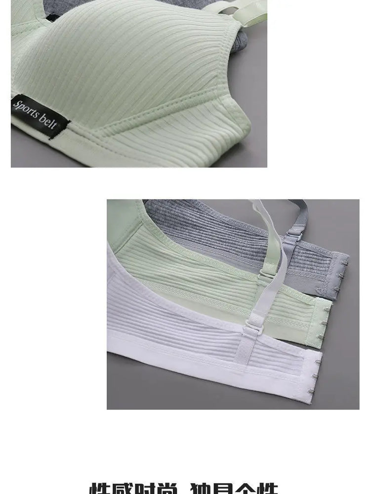 Seamless V-Shaped Bra | 3PCS Wireless Comfort