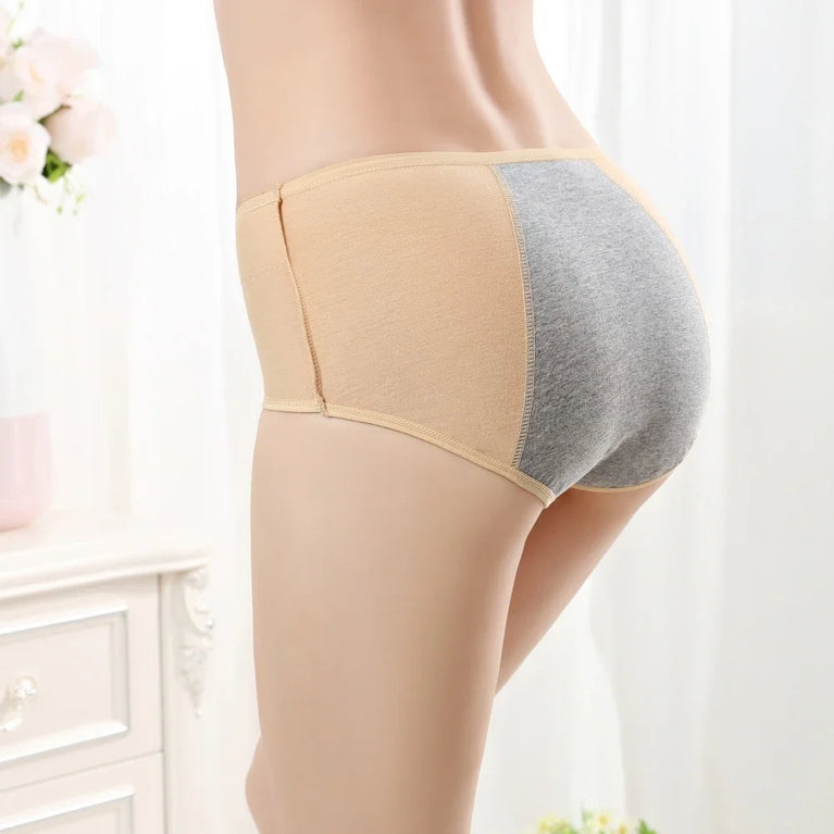 High-Rise Period Briefs | Leakproof Cotton Underwear