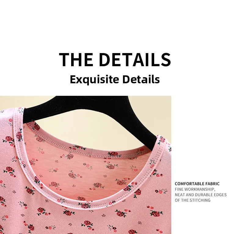 Women’s Modal Floral Pajama Set | Short Sleeve & Shorts
