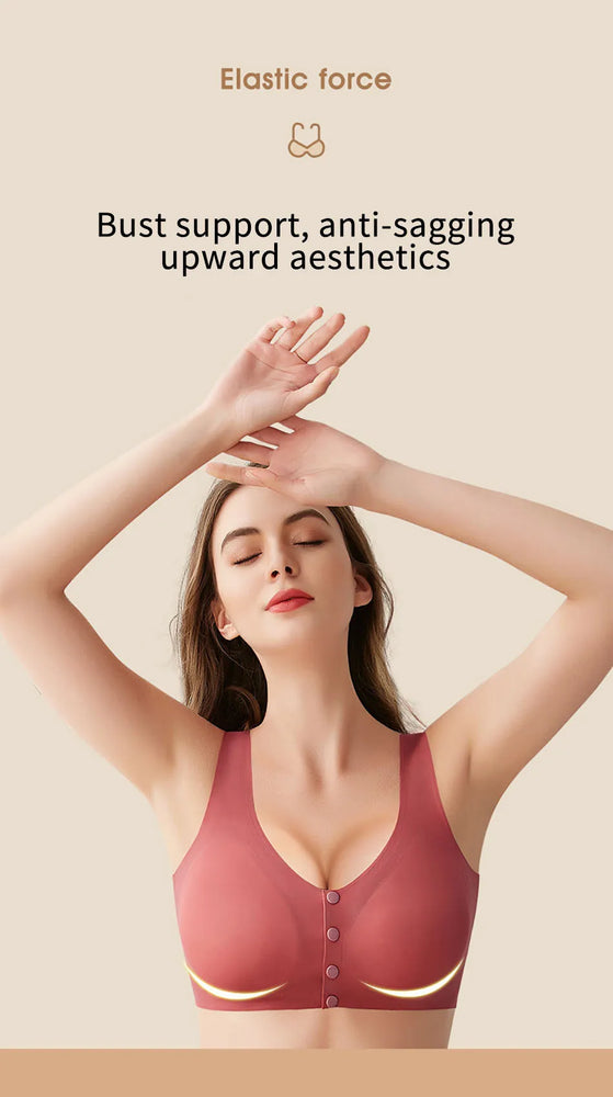 Wood Pencil Lightweight Nursing Bra | Front-Opening Support