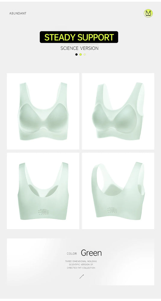 Ultra-Thin Seamless Bralette | Wireless Summer Sleep Bra