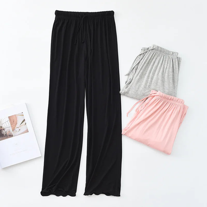 Lounge Trousers | Soft Loose Pajama Home Pants