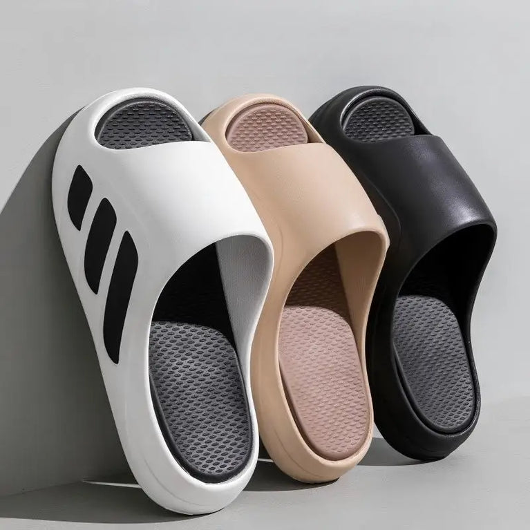 Trendy Non-Slip Couple's Slides | Silent EVA Indoor Sandals