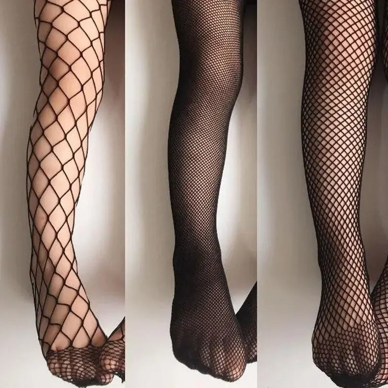 Girls' Summer Fishnet Tights | Trendy Kids' Mesh Stockings