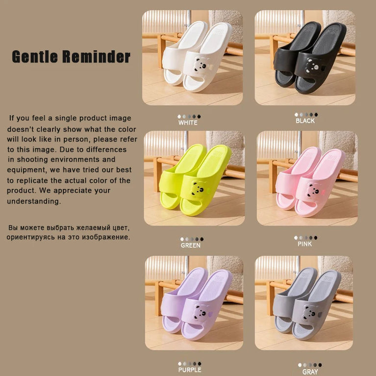 Summer Slippers | Soft Lightweight Indoor Slides