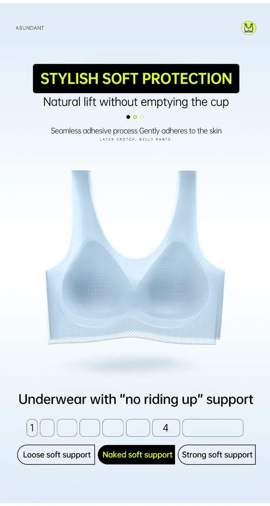 Ultra-Thin Seamless Bralette | Wireless Summer Sleep Bra