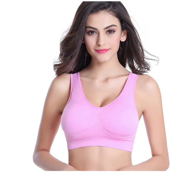 3PCS Seamless Sports Bra | Hollow-Out Breathable Plus Size
