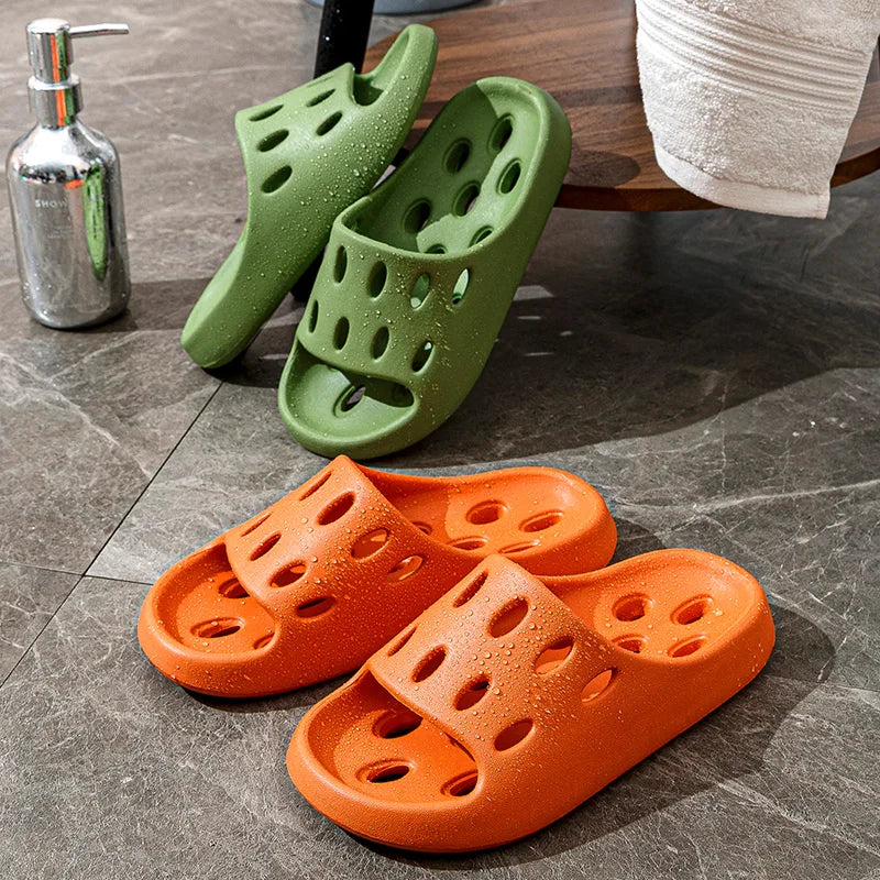 Quick-Dry Bathroom Slides | Odour-Free Lightweight EVA Slippers