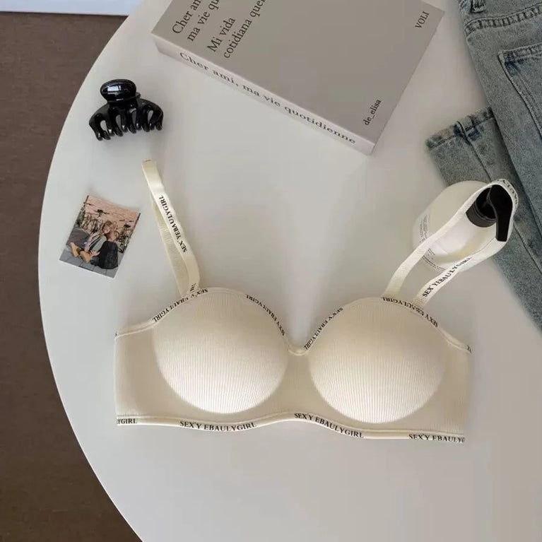 Ice Silk Wireless Push-Up Bra | Seamless Small Chest Bralette