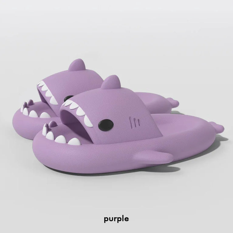 Shark Cloud Slides | Thick-Sole Anti-Slip Sandals