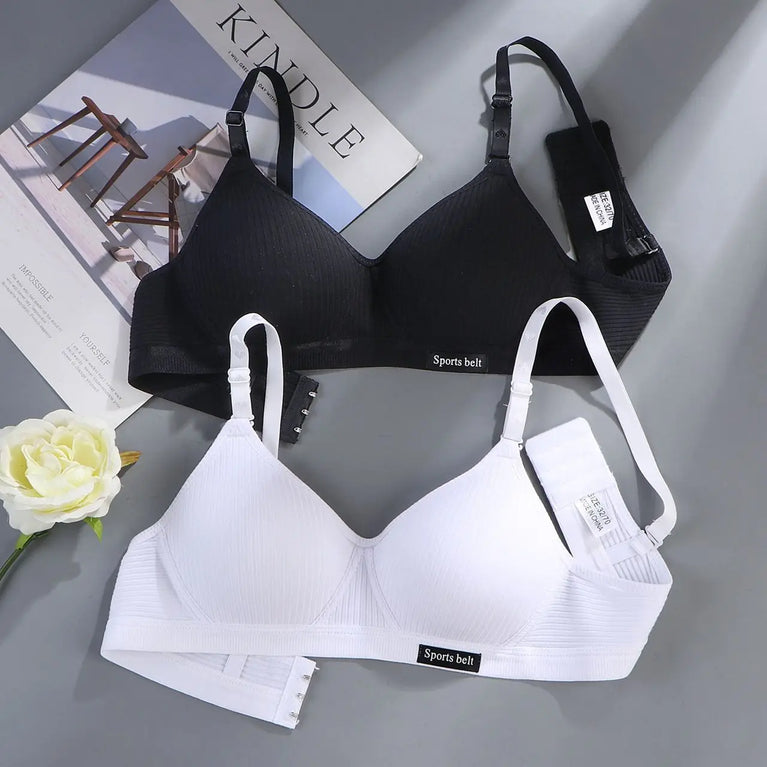 Seamless V-Shaped Bra | 3PCS Wireless Comfort