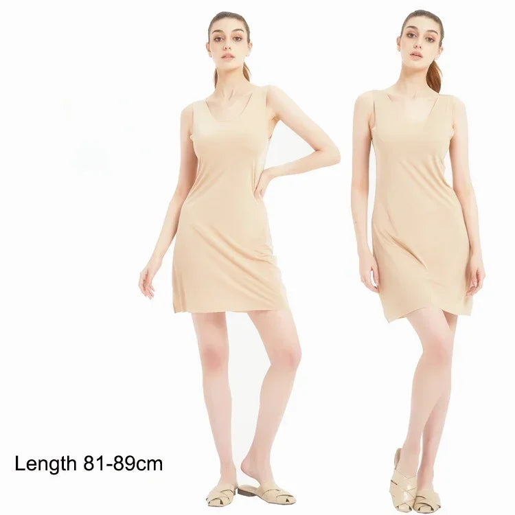 Ice Silk Full Slip | Seamless Summer Underdress