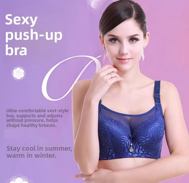 Lace Underwire Minimiser | Anti-Light Full Coverage Bra