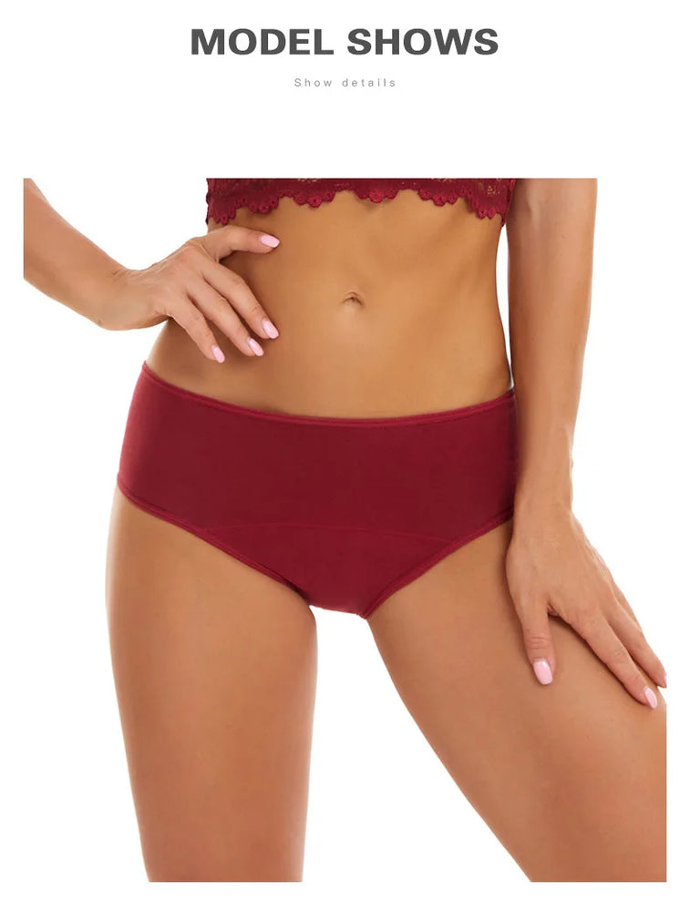 3pc Leakproof Briefs | Cotton Physiological Set
