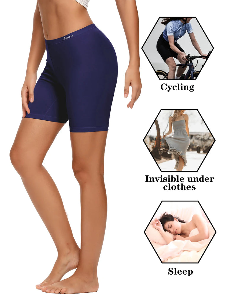 High-Waist Cotton Boxer Briefs | Premium Anti-Chafing Underwear