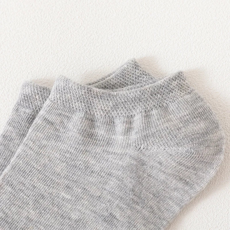 10-Pack Women's Cotton Boat Socks | Breathable Mesh Ankle Socks