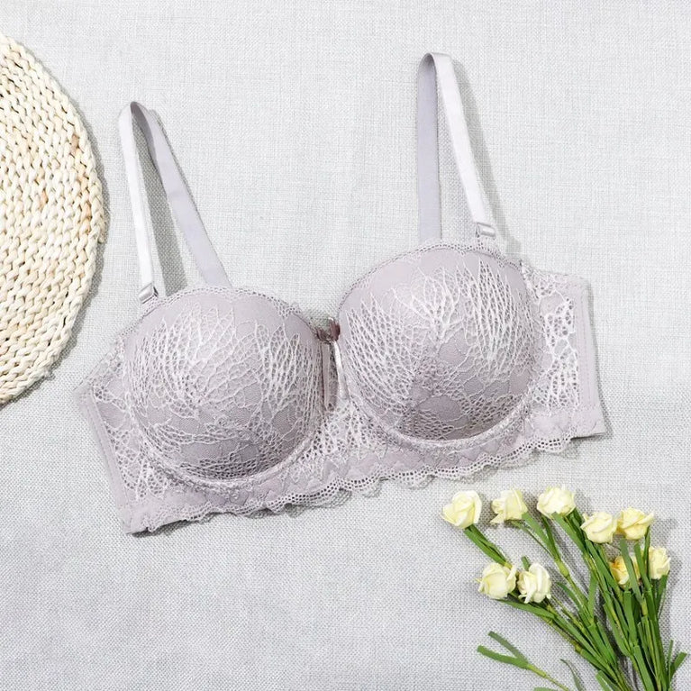 Demi Half-Cup Underwire Bra – Sculpted Push-Up Elegance