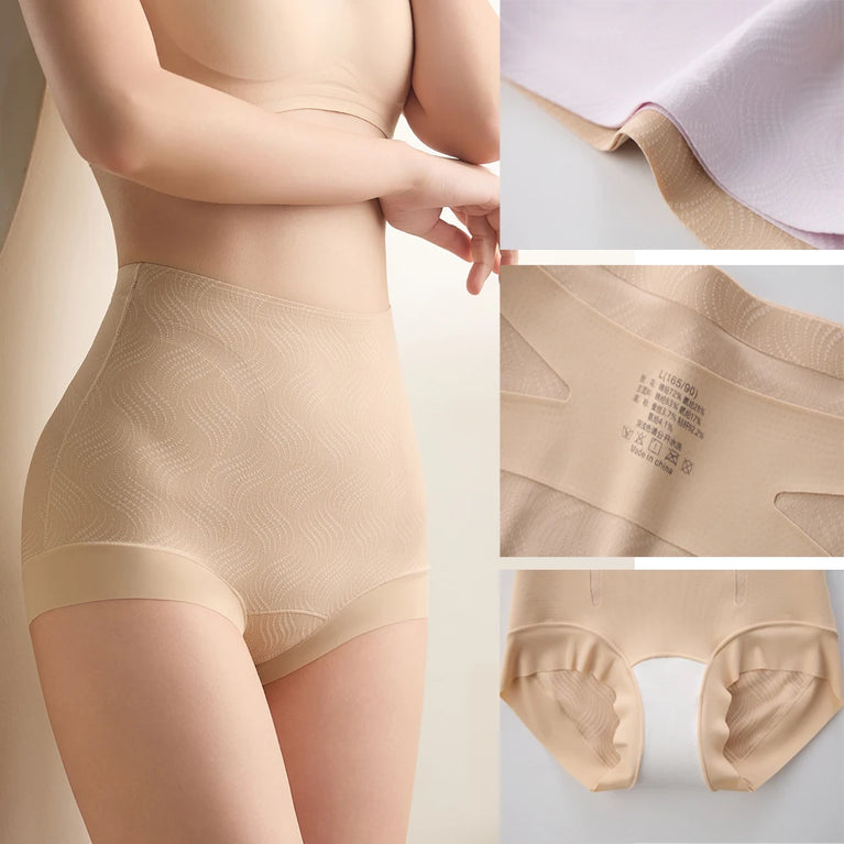 Mid-Waist Seamless Shapewear | Anti-Chafing Tummy Control Briefs