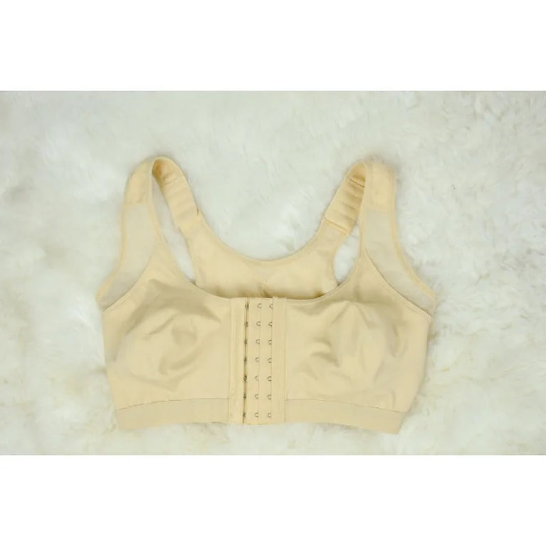 Seamless Front-Closure Bra – Wireless Everyday Comfort