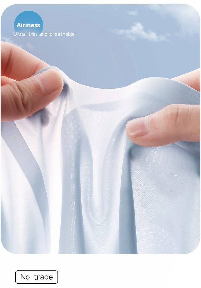 Summer Ice Silk Bralette | Seamless Air-Cooling Push-Up