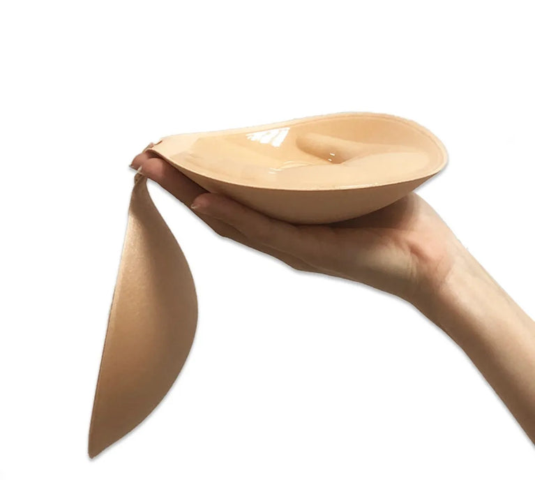 Invisible Silicone Adhesive Bra | Strapless Push-Up Stick-On