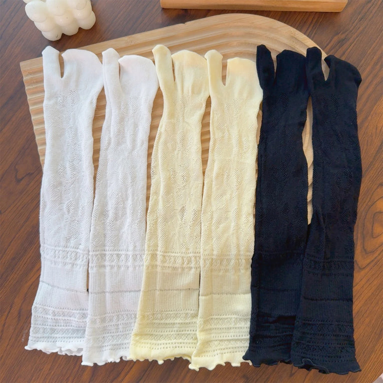Lace Tabi Socks | Sexy Two-Finger Mesh Summer Sock