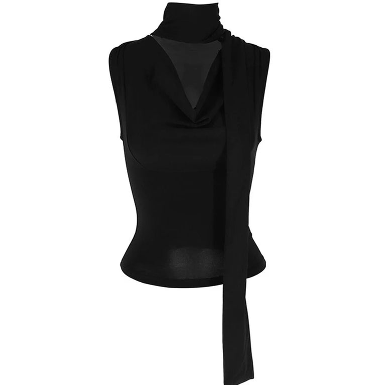 Solid Tank Summer Women Sexy Sleeveless V-Neck Slim Tank Top