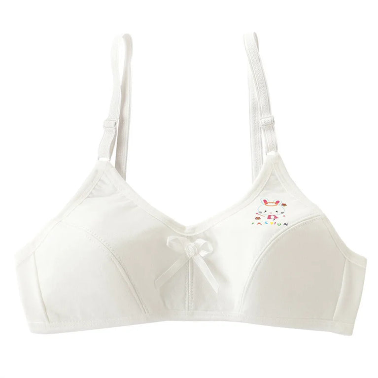 Teenage Double-Layer Training Bra | Soft Cotton Sport Duo