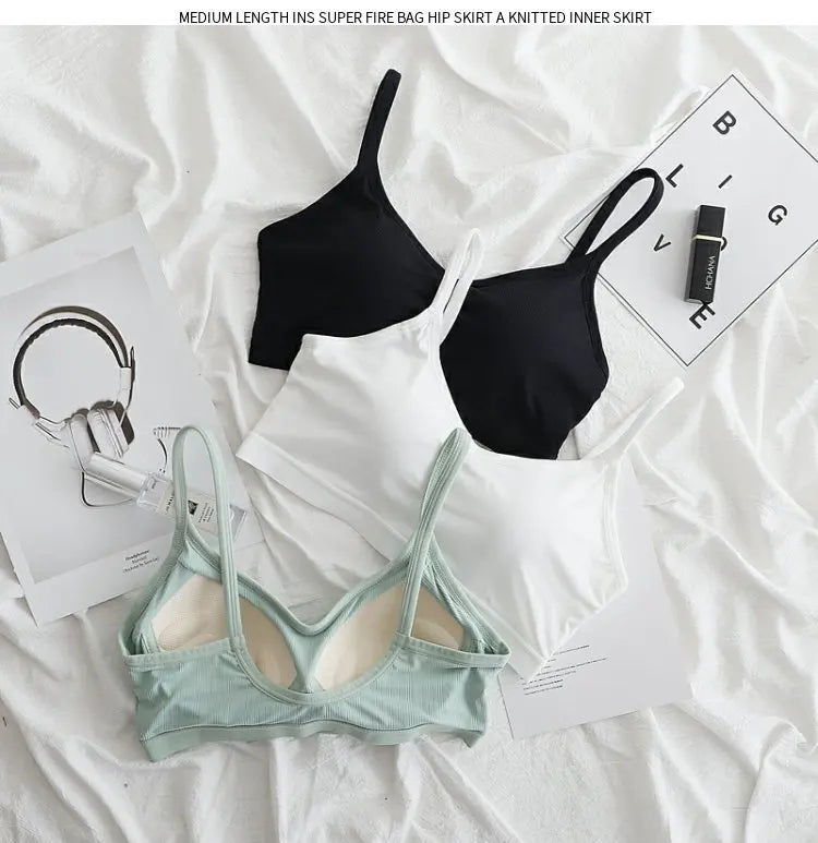 Seamless U-Shape Comfort Bra – Wire-Free Support for Young Women
