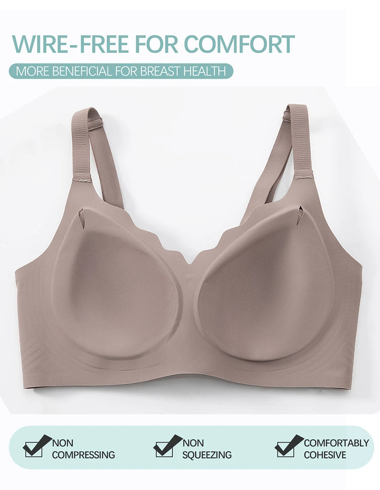 Seamless Wireless Bra | Full Coverage Supportive Fit