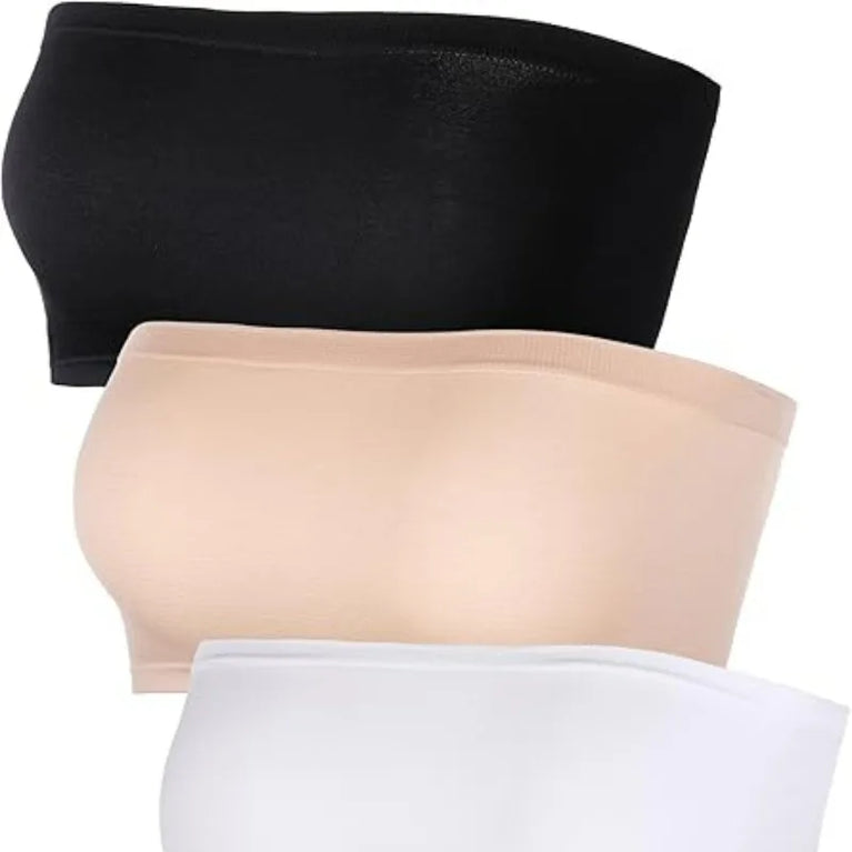 Seamless Mesh Strapless Bra | Sweatproof Summer Crop Top