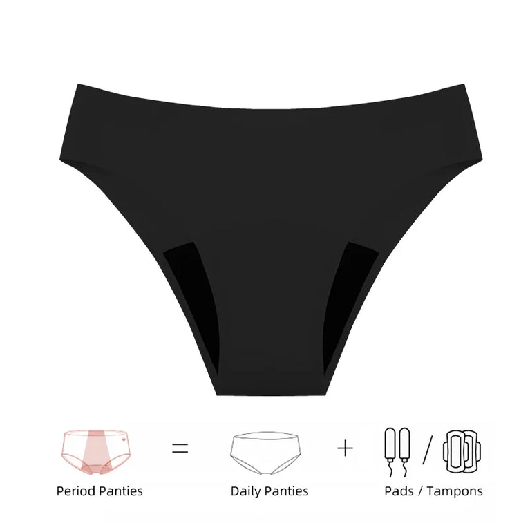 Teen Seamless Period Swimwear | 4-Layer Leakproof Bikini