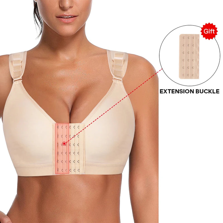 Post-Surgical & Sports Support Bra – High-Impact Compression