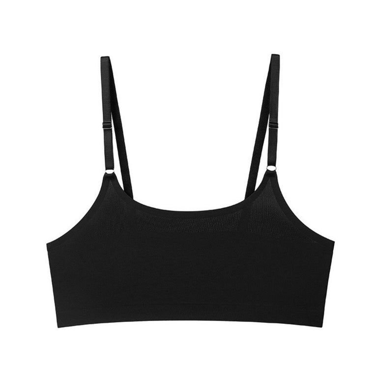 Seamless One-Piece Bra – Wireless Front-Buckle Comfort