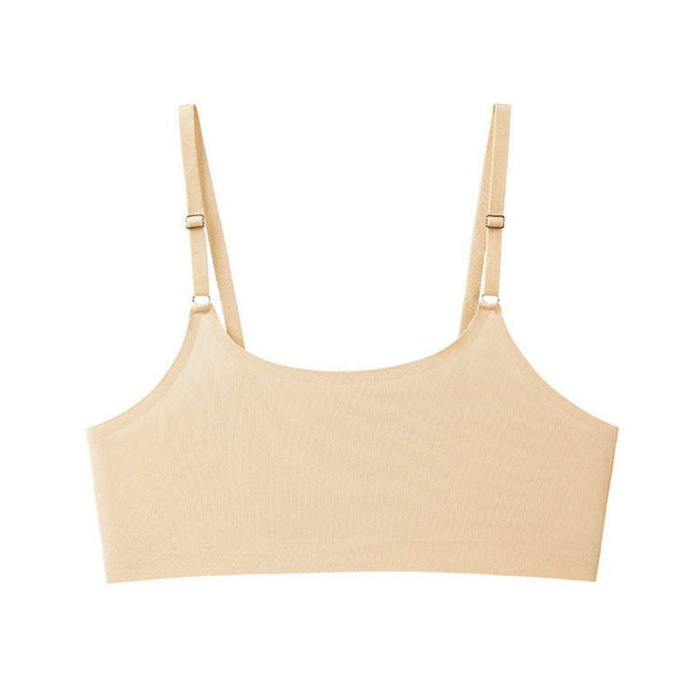 Seamless One-Piece Bra – Wireless Front-Buckle Comfort